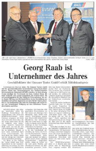 Georg Raab ist Unternehmer des Jahres